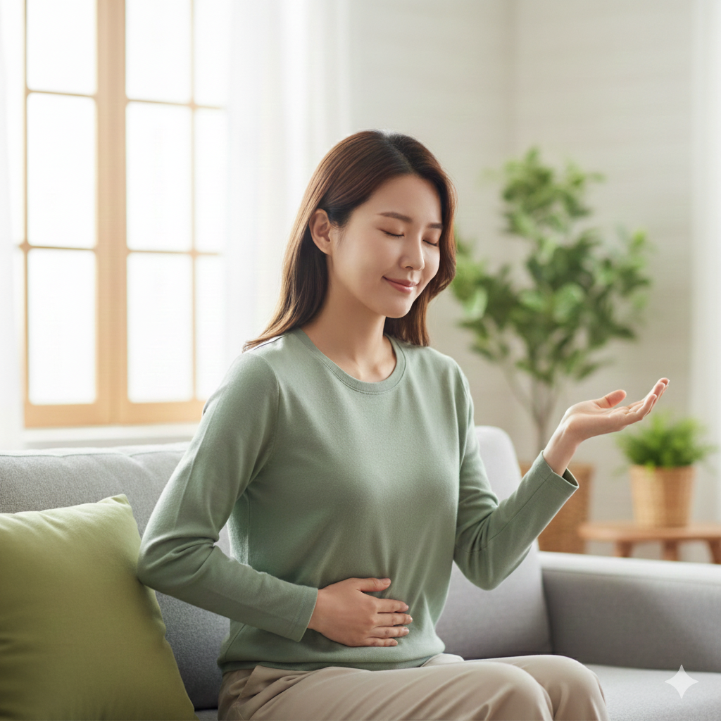 위부 팽만감 완화