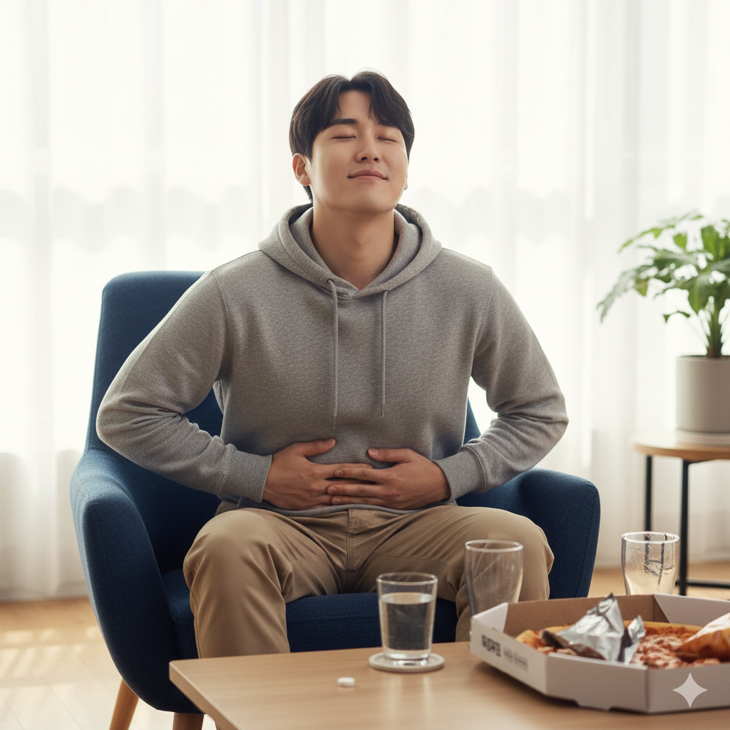 과식·과음 후 불편 해소